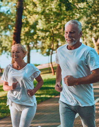 couple running